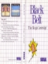 Sega  Master System&nbsp; - &nbsp;Black Belt